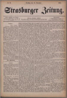 Strasburger Zeitung, 10.12.1878, nr 61