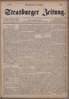 Strasburger Zeitung, 12.12.1878, nr 63