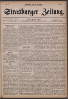 Strasburger Zeitung, 21.12.1878, nr 71