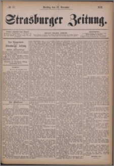 Strasburger Zeitung, 31.12.1878, nr 77