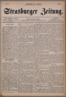 Strasburger Zeitung 04.01.1879, nr 3