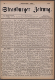 Strasburger Zeitung 09.01.1879, nr 7
