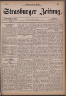 Strasburger Zeitung 14.01.1879, nr 11