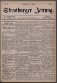 Strasburger Zeitung 23.01.1879, nr 19