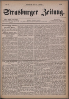 Strasburger Zeitung 25.01.1879, nr 21