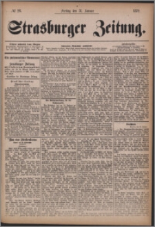 Strasburger Zeitung 31.01.1879, nr 26