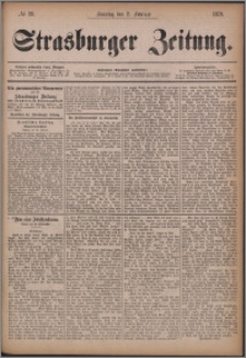 Strasburger Zeitung 02.02.1879, nr 28