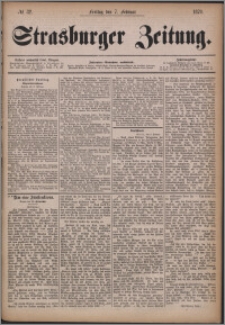 Strasburger Zeitung 07.02.1879, nr 32