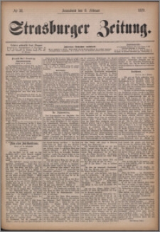 Strasburger Zeitung 08.02.1879, nr 33