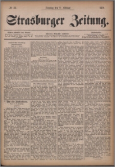 Strasburger Zeitung 09.02.1879, nr 34