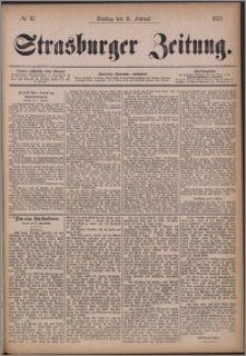 Strasburger Zeitung 11.02.1879, nr 35