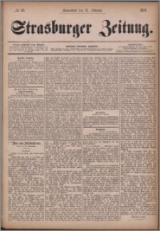 Strasburger Zeitung 15.02.1879, nr 39