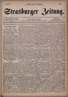 Strasburger Zeitung 28.02.1879, nr 50