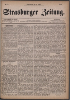 Strasburger Zeitung 01.03.1879, nr 51