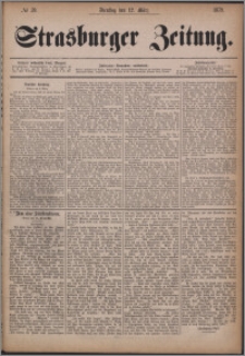 Strasburger Zeitung 12.03.1879, nr 59