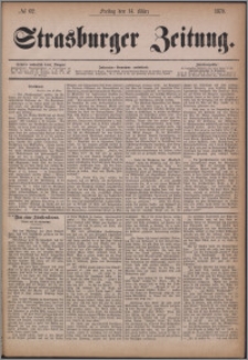 Strasburger Zeitung 14.03.1879, nr 62