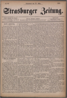 Strasburger Zeitung 22.03.1879, nr 69