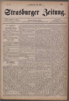 Strasburger Zeitung 28.03.1879, nr 74