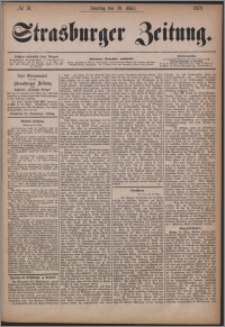 Strasburger Zeitung 30.03.1879, nr 76