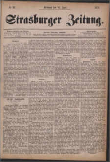 Strasburger Zeitung 16.04.1879, nr 88