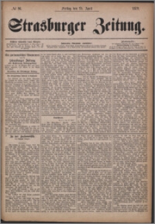 Strasburger Zeitung 24.04.1879, nr 95
