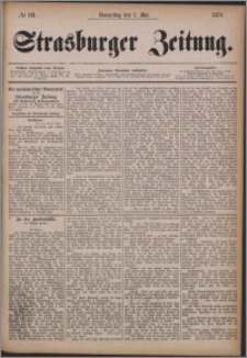 Strasburger Zeitung 01.05.1879, nr 101