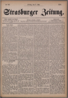Strasburger Zeitung 09.05.1879, nr 107