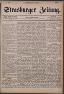 Strasburger Zeitung 11.05.1879, nr 109