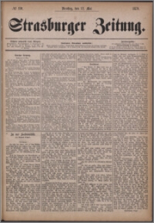 Strasburger Zeitung 13.05.1879, nr 110