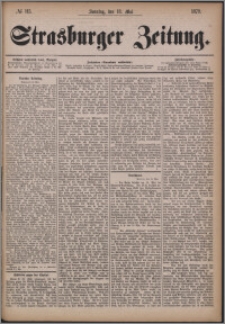 Strasburger Zeitung 18.05.1879, nr 115