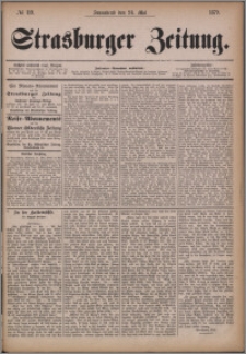 Strasburger Zeitung 24.05.1879, nr 119