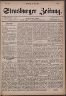 Strasburger Zeitung 28.05.1879, nr 122