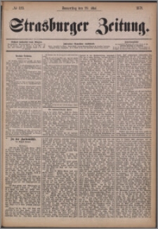 Strasburger Zeitung 29.05.1879, nr 123