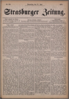 Strasburger Zeitung 12.06.1879, nr 134