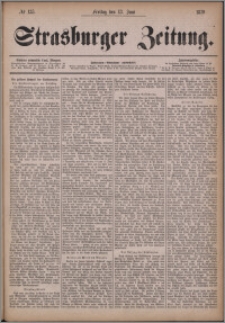 Strasburger Zeitung 13.06.1879, nr 135