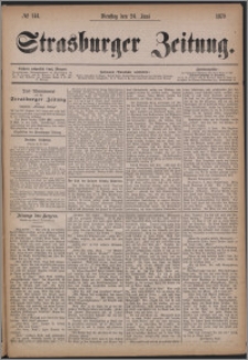 Strasburger Zeitung 24.06.1879, nr 144