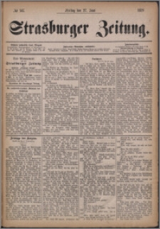 Strasburger Zeitung 27.06.1879, nr 147