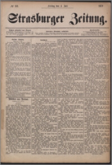 Strasburger Zeitung 04.07.1879, nr 153
