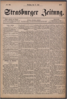 Strasburger Zeitung 08.07.1879, nr 156