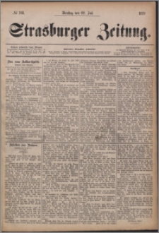 Strasburger Zeitung 22.07.1879, nr 168