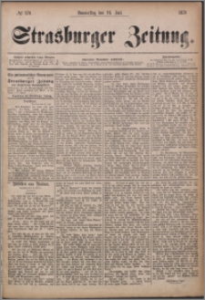 Strasburger Zeitung 24.07.1879, nr 170