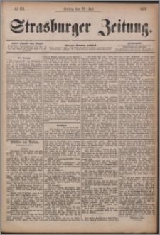 Strasburger Zeitung 25.07.1879, nr 171