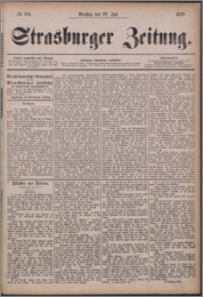 Strasburger Zeitung 29.07.1879, nr 174