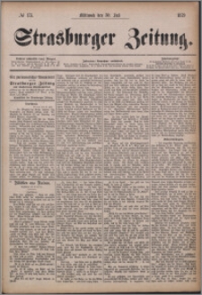 Strasburger Zeitung 30.07.1879, nr 175