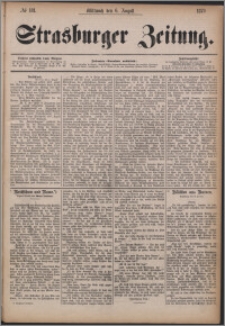 Strasburger Zeitung 06.08.1879, nr 181