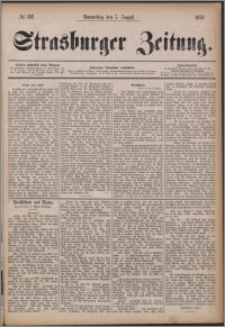Strasburger Zeitung 07.08.1879, nr 182
