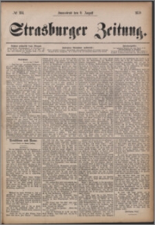 Strasburger Zeitung 09.08.1879, nr 184