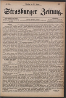 Strasburger Zeitung 19.08.1879, nr 192