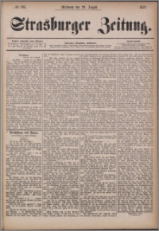 Strasburger Zeitung 20.08.1879, nr 193