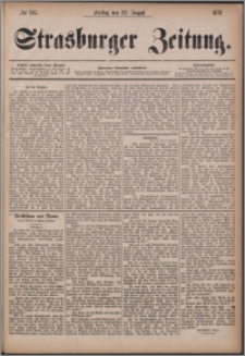 Strasburger Zeitung 22.08.1879, nr 195